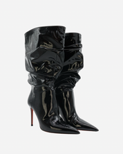 Botas Amina Muaddi Charol 37