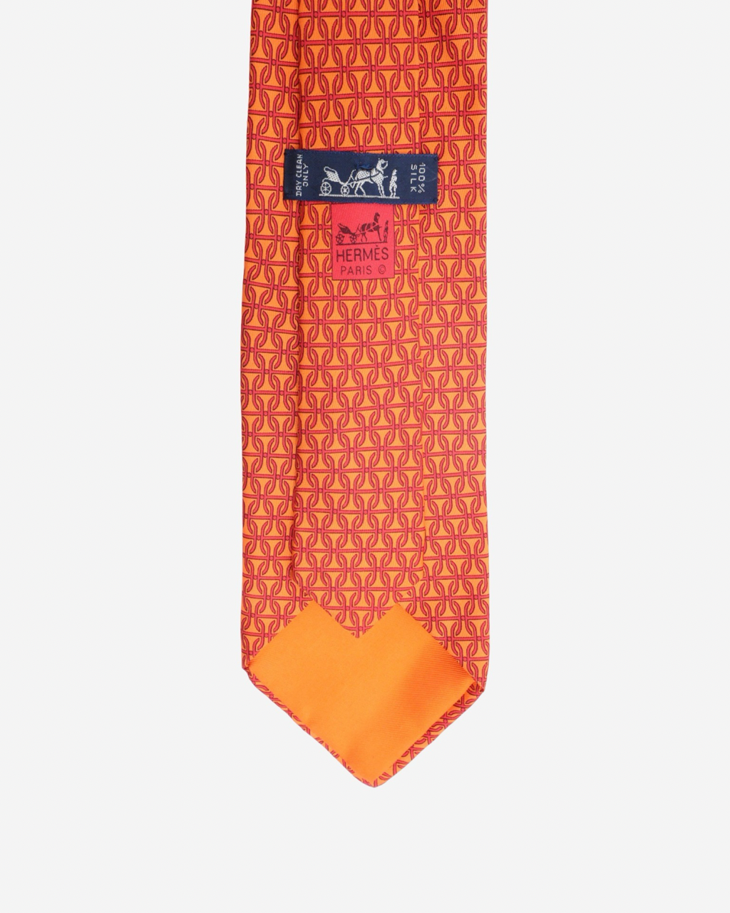 Corbata Hermés Eslabones