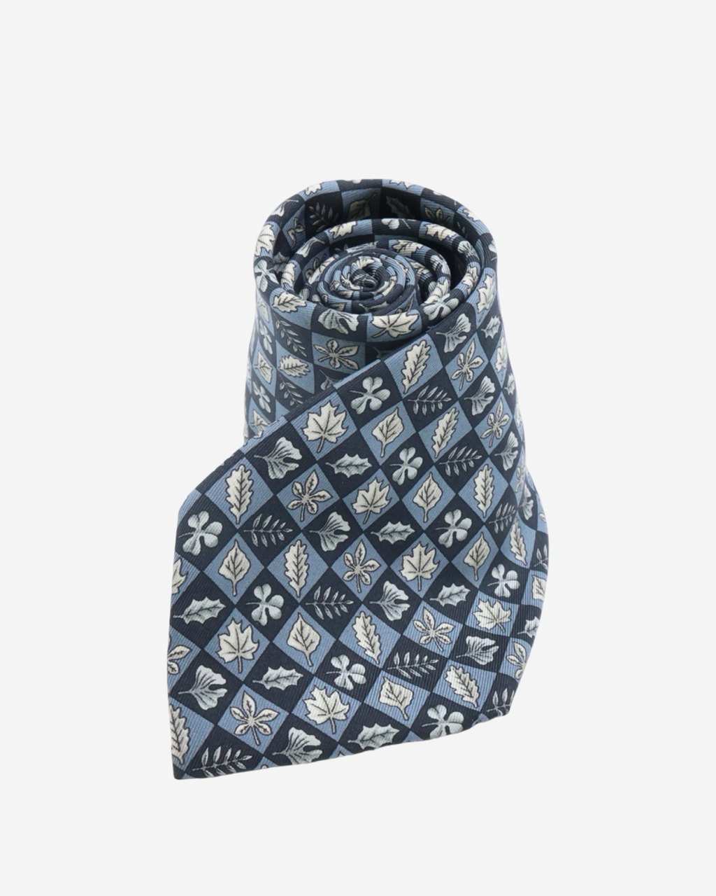 Corbata Hermès Hojas