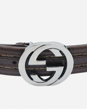 Cinturón Gucci GG Canvas