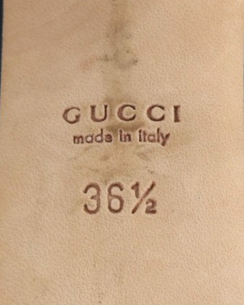 Sandalias Gucci Flecos 36