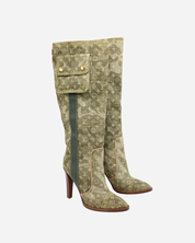 Botas Louis Vuitton x Murakami Monogramouflage 38.5
