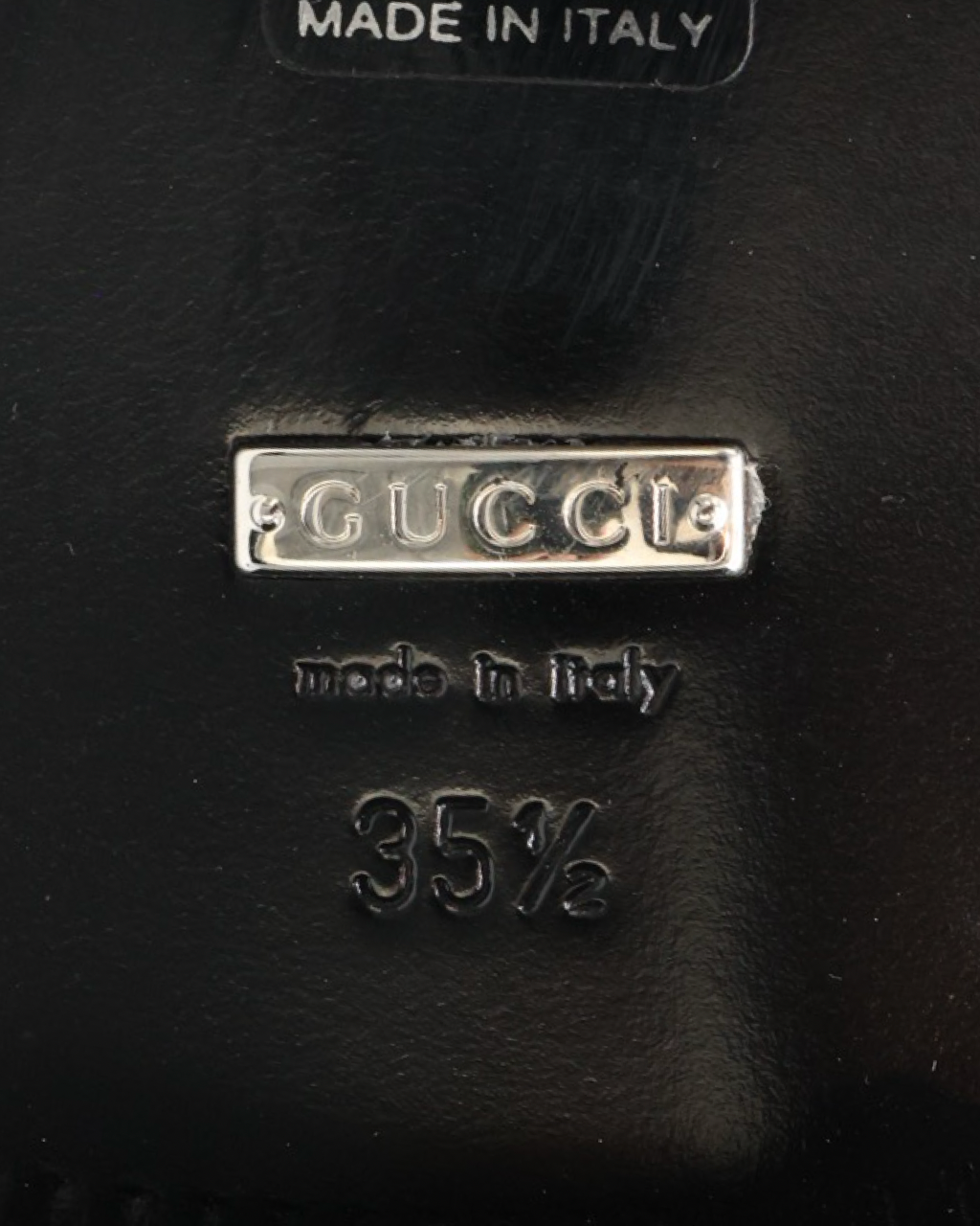 Botas Gucci Interlocking Suede 35.5