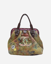 Chanel Graffiti On-The-Pavement Bowler Bag 2015