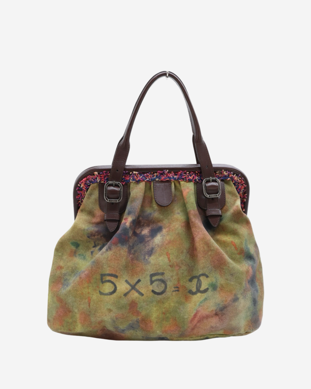Chanel Graffiti On-The-Pavement Bowler Bag 2015