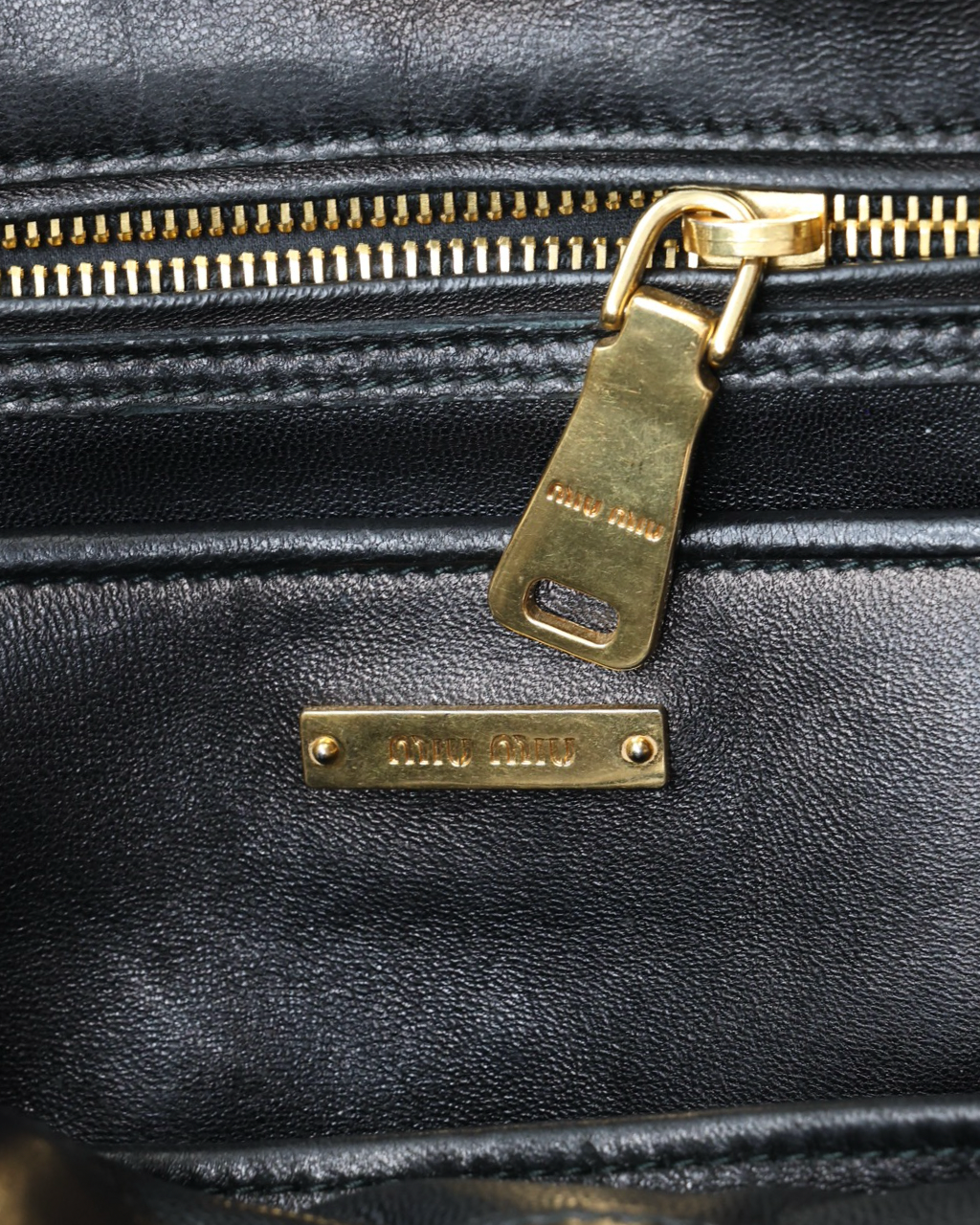 Miu Miu Grommet Biker Bag 2014
