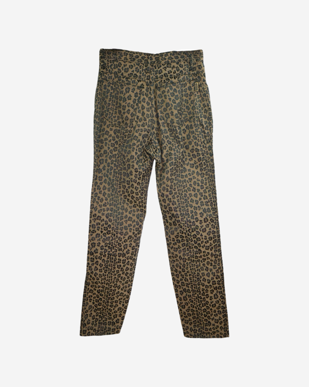 Fendi Animal Print Trousers XS