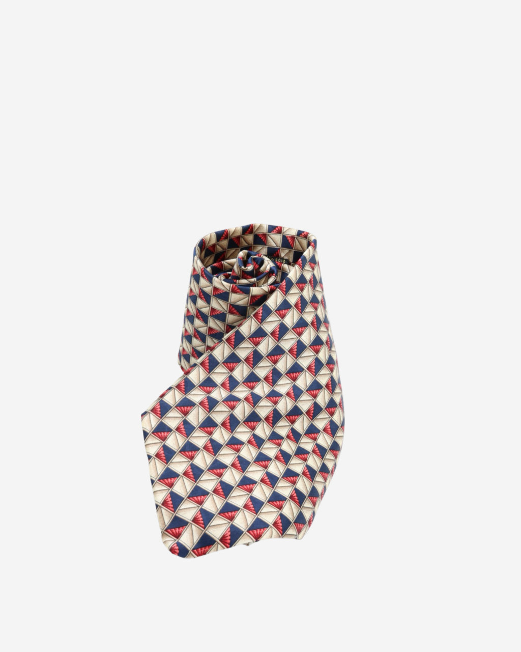 Lanvin Plaid Tie