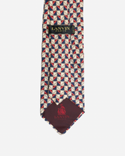 Lanvin Plaid Tie