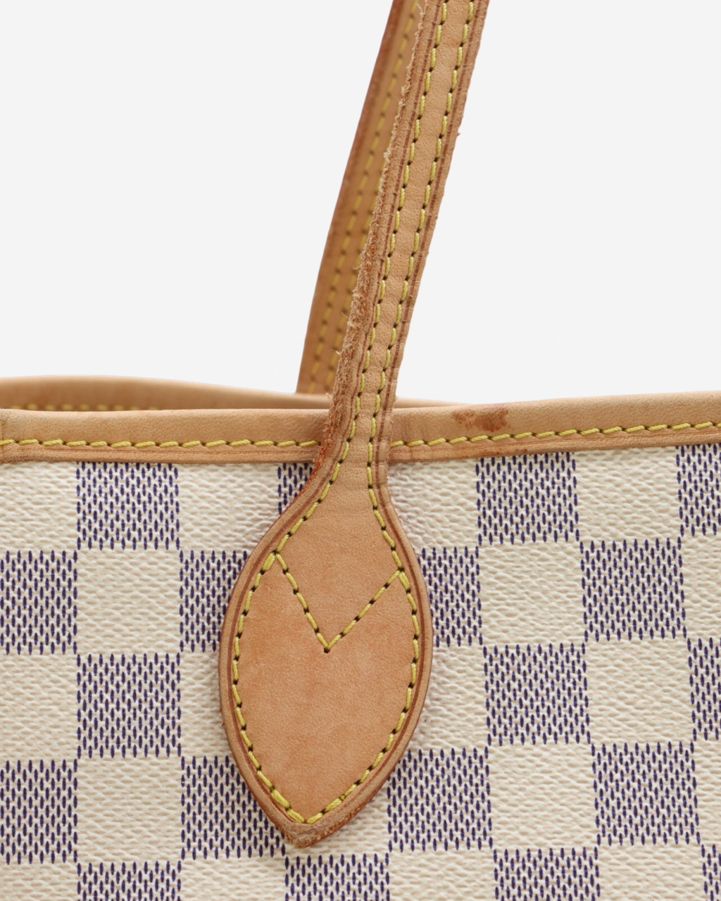 Bolso Louis Vuitton Neverfull Damier Azur 2010