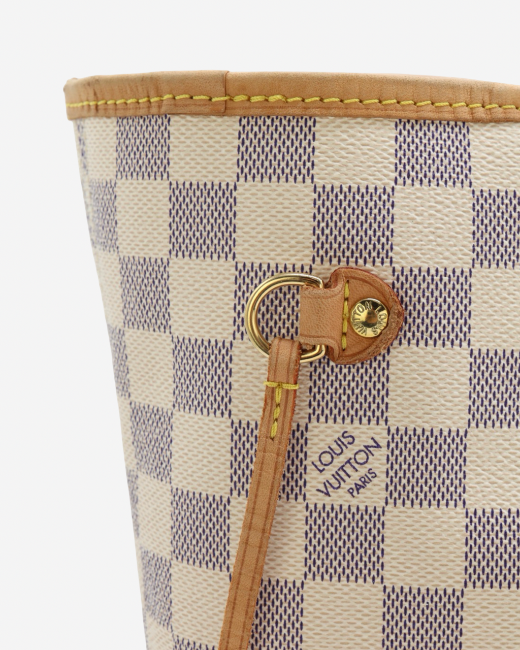 Bolso Louis Vuitton Neverfull Damier Azur 2010