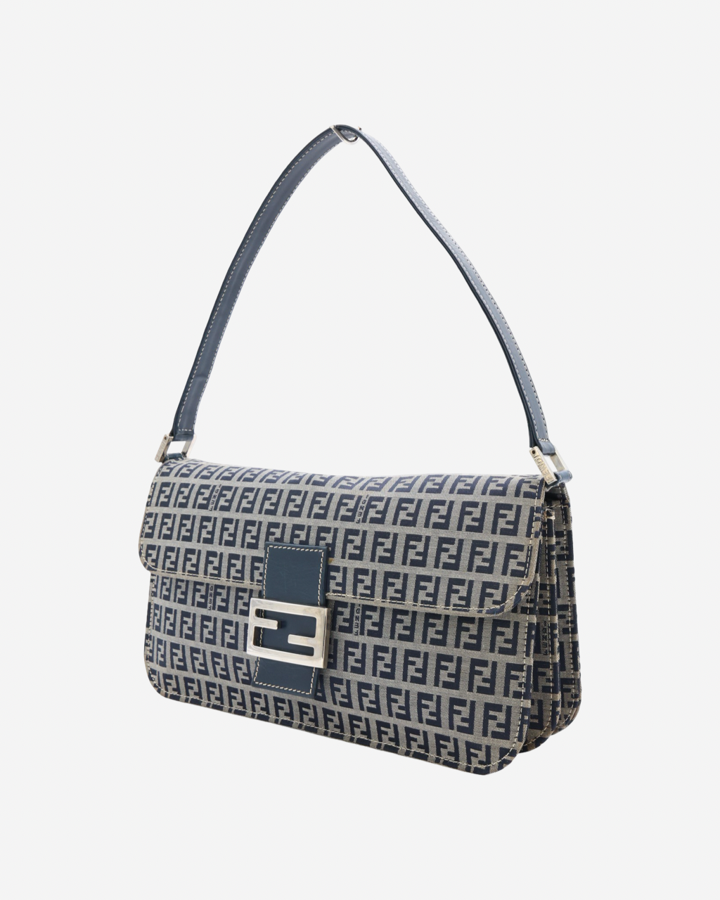 Fendi Zucchino Baguette Bag