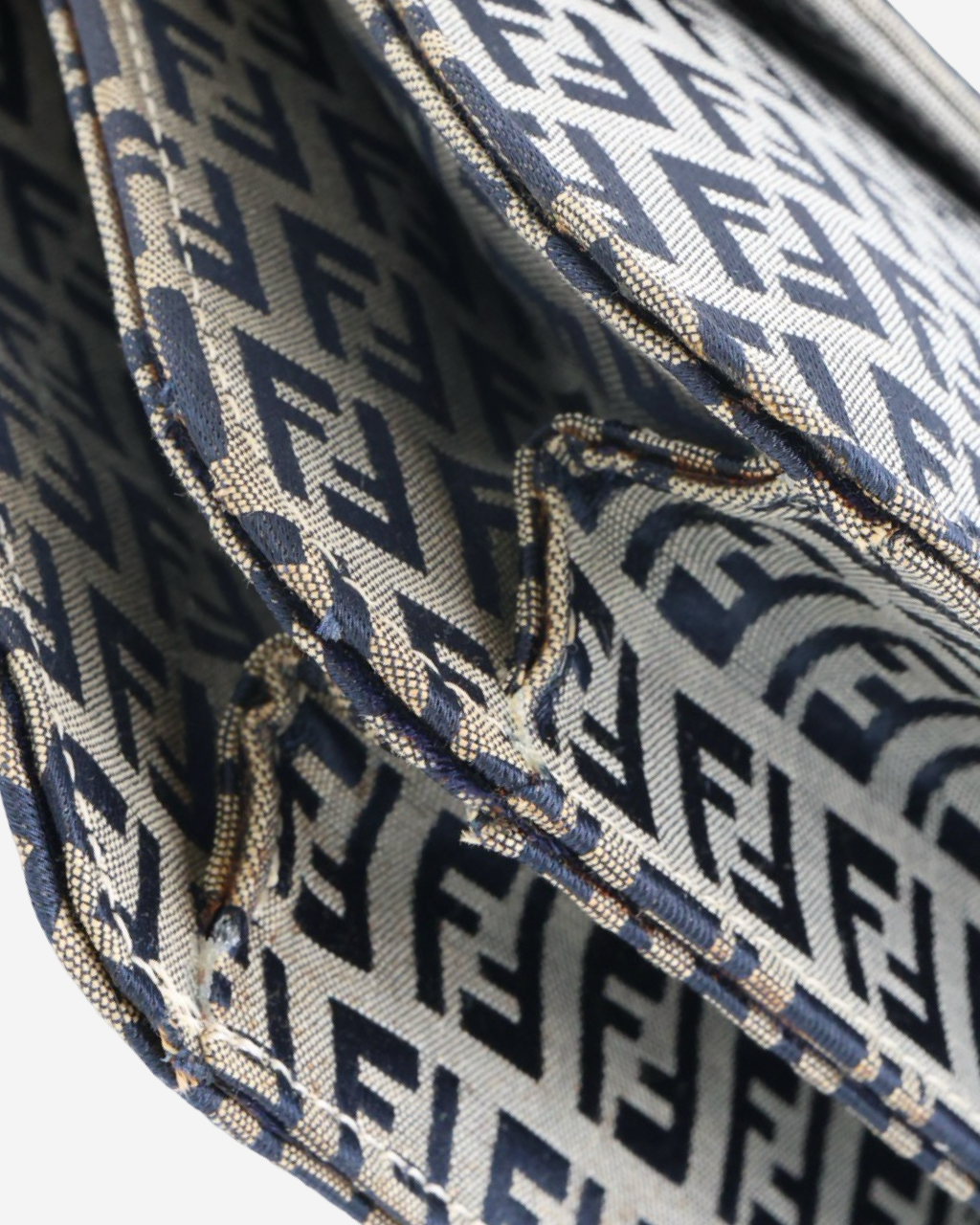Fendi Zucchino Baguette Bag