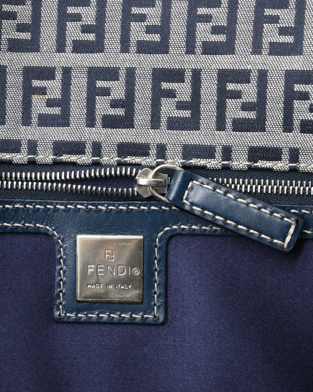 Fendi Zucchino Baguette Bag