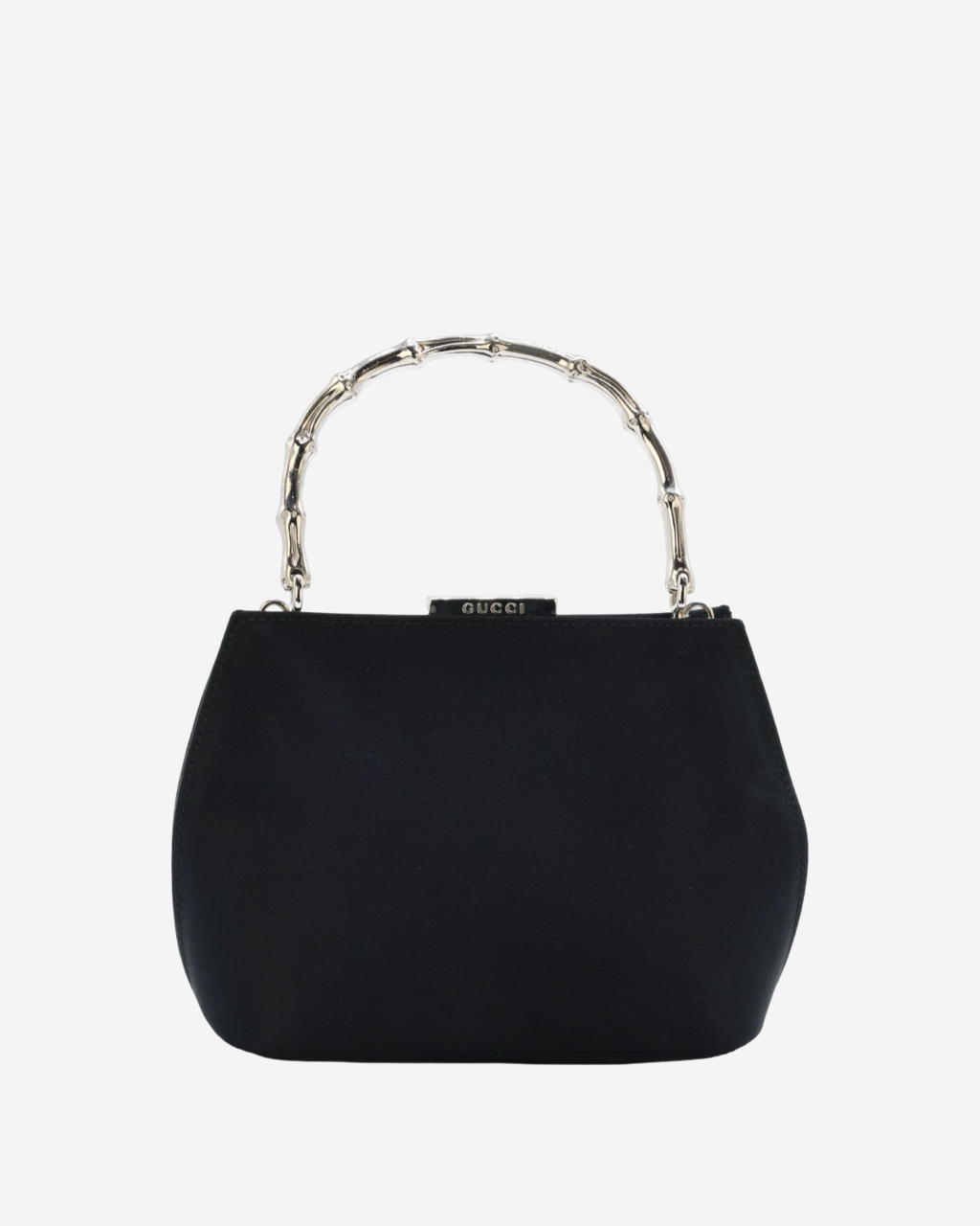 Gucci Bamboo Satin Bag