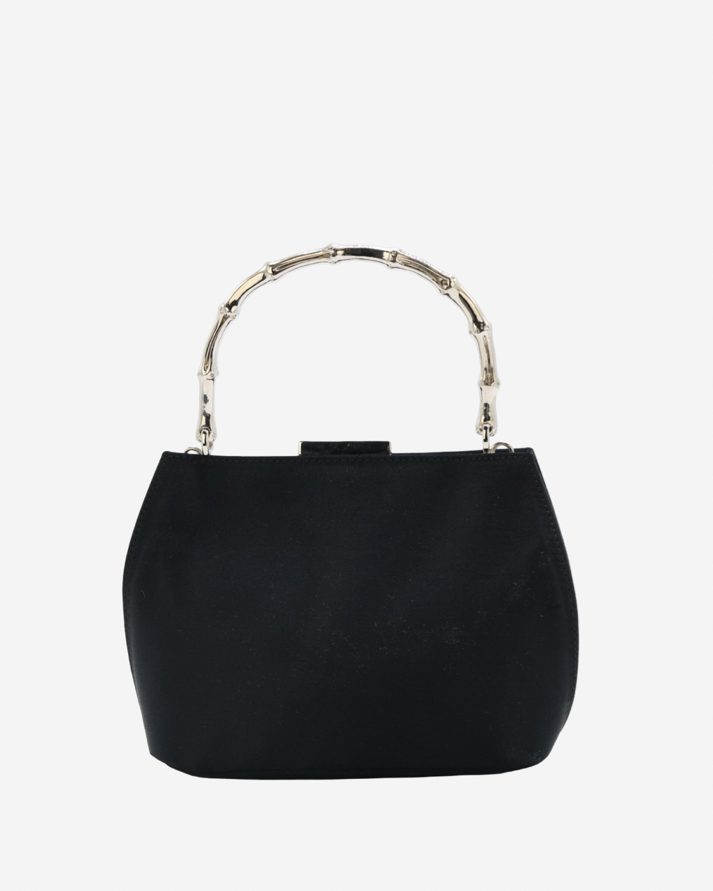 Gucci Bamboo Satin Bag