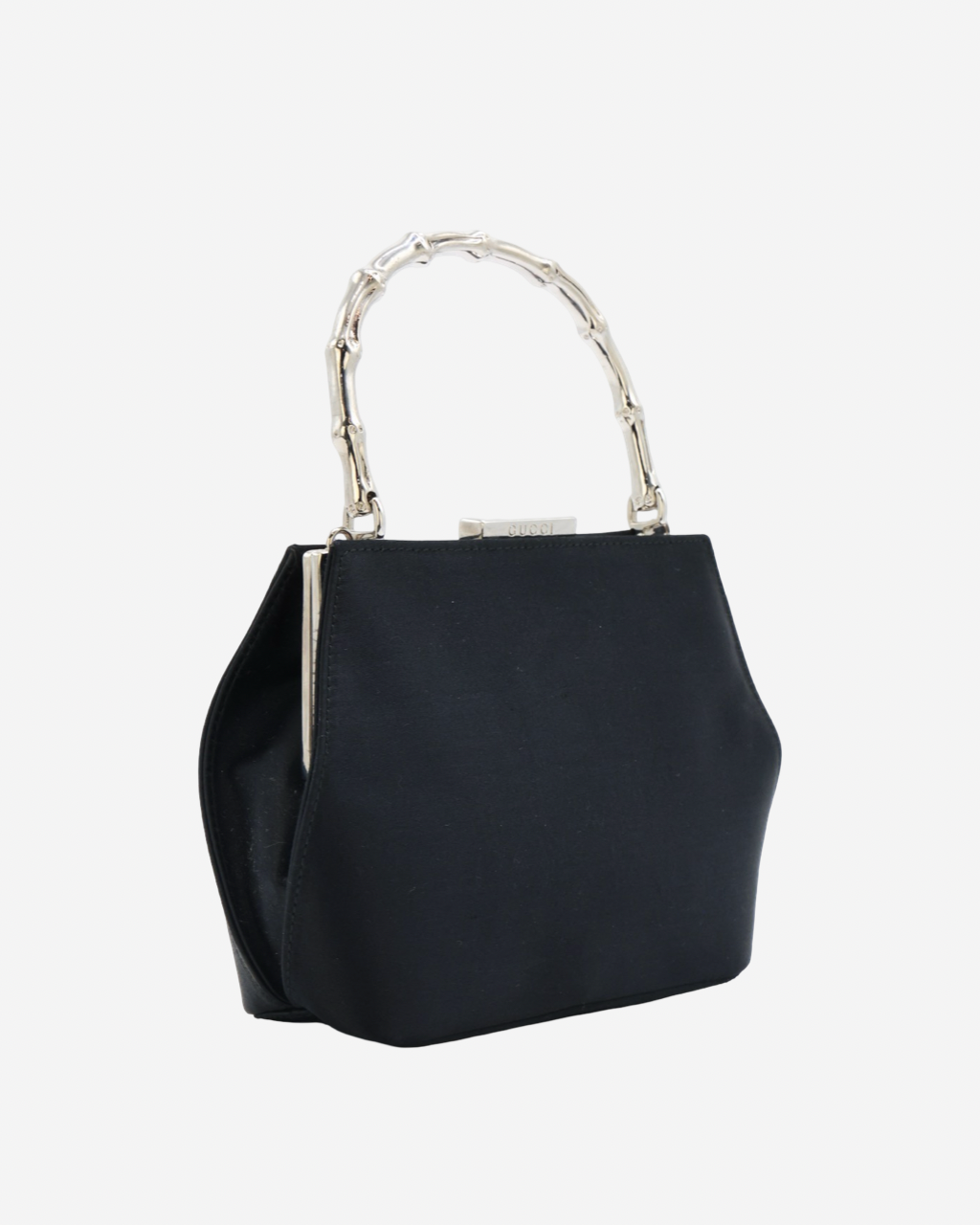 Gucci Bamboo Satin Bag