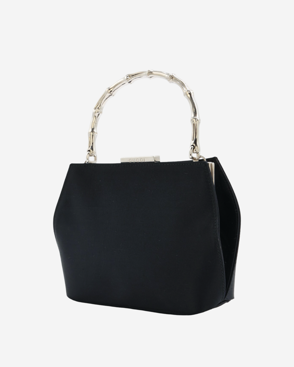 Gucci Bamboo Satin Bag