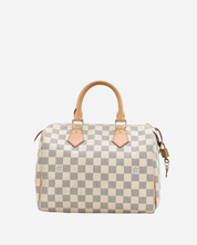 Bolso Louis Vuitton Speedy 25 Damier Azur 2013