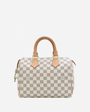 Bolso Louis Vuitton Speedy 25 Damier Azur 2013