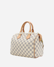 Bolso Louis Vuitton Speedy 25 Damier Azur 2013