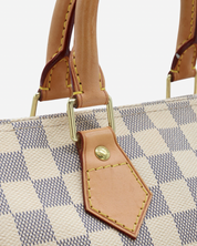 Bolso Louis Vuitton Speedy 25 Damier Azur 2013