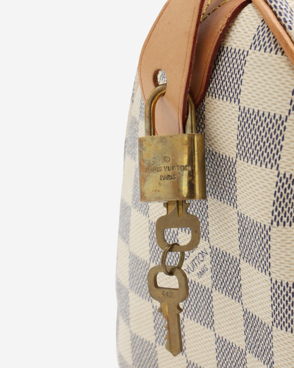 Bolso Louis Vuitton Speedy 25 Damier Azur 2013