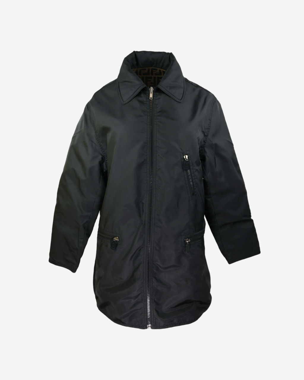 Fendi Zucca Reversible Jacket 42 IT