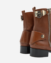 Ferragamo Gancini Ankle Boots 38.5