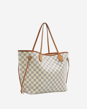 Bolso Louis Vuitton Neverfull Damier Azur 2011