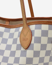 Bolso Louis Vuitton Neverfull Damier Azur 2011
