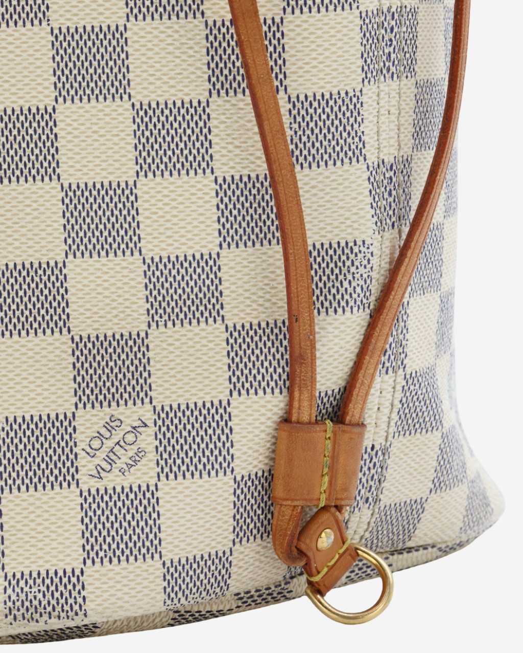 Bolso Louis Vuitton Neverfull Damier Azur 2011