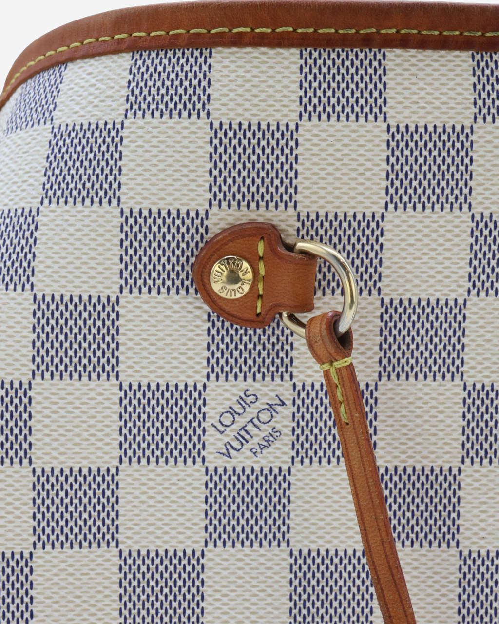 Bolso Louis Vuitton Neverfull Damier Azur 2011