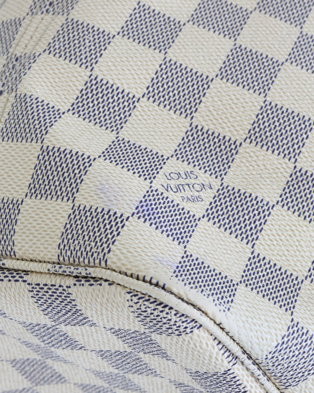 Bolso Louis Vuitton Neverfull Damier Azur 2011