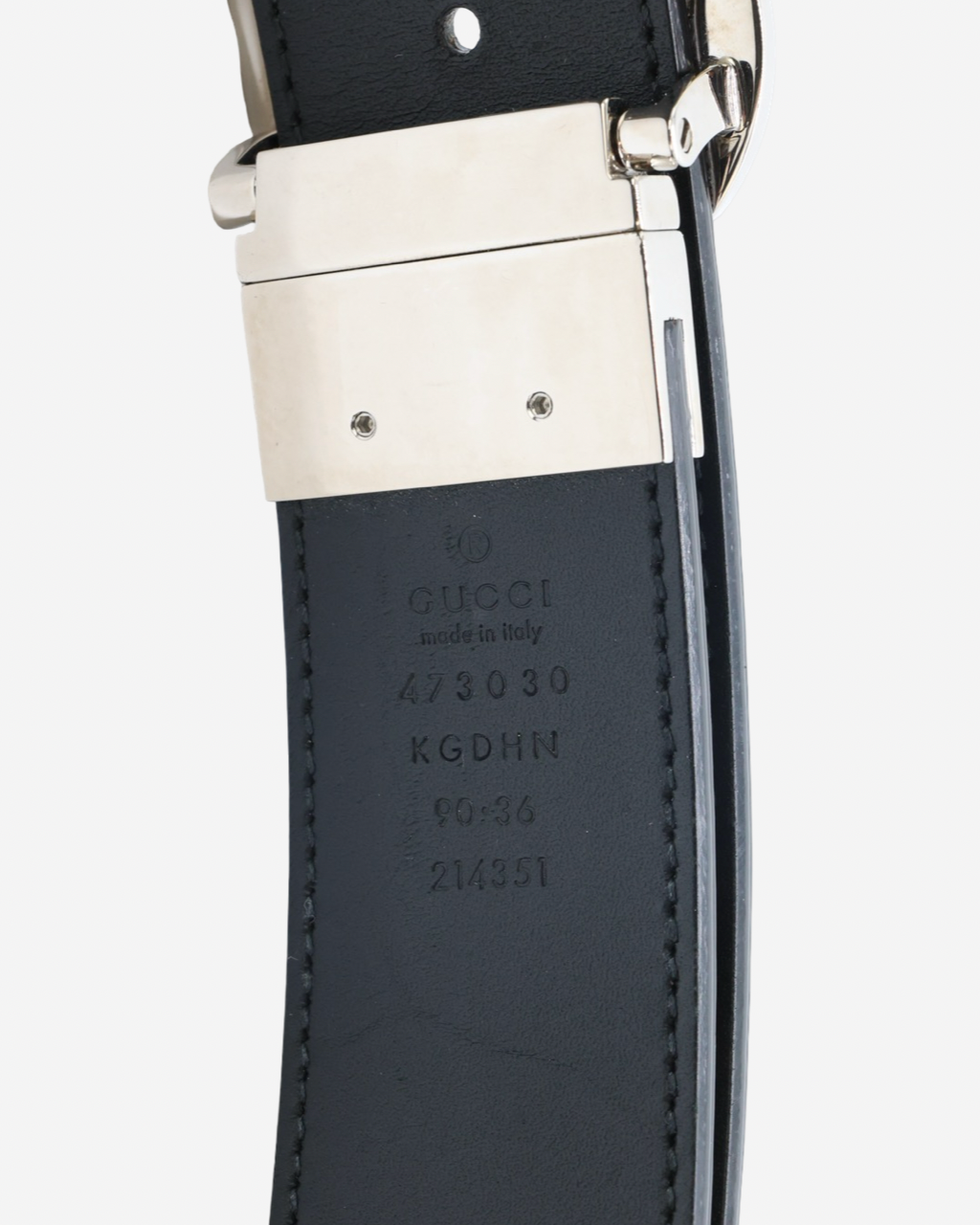 Cinturón Gucci GG Supreme Reversible
