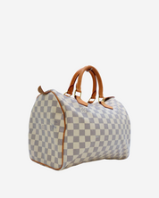 Bolso Louis Vuitton Speedy 30 Damier Azur 2015