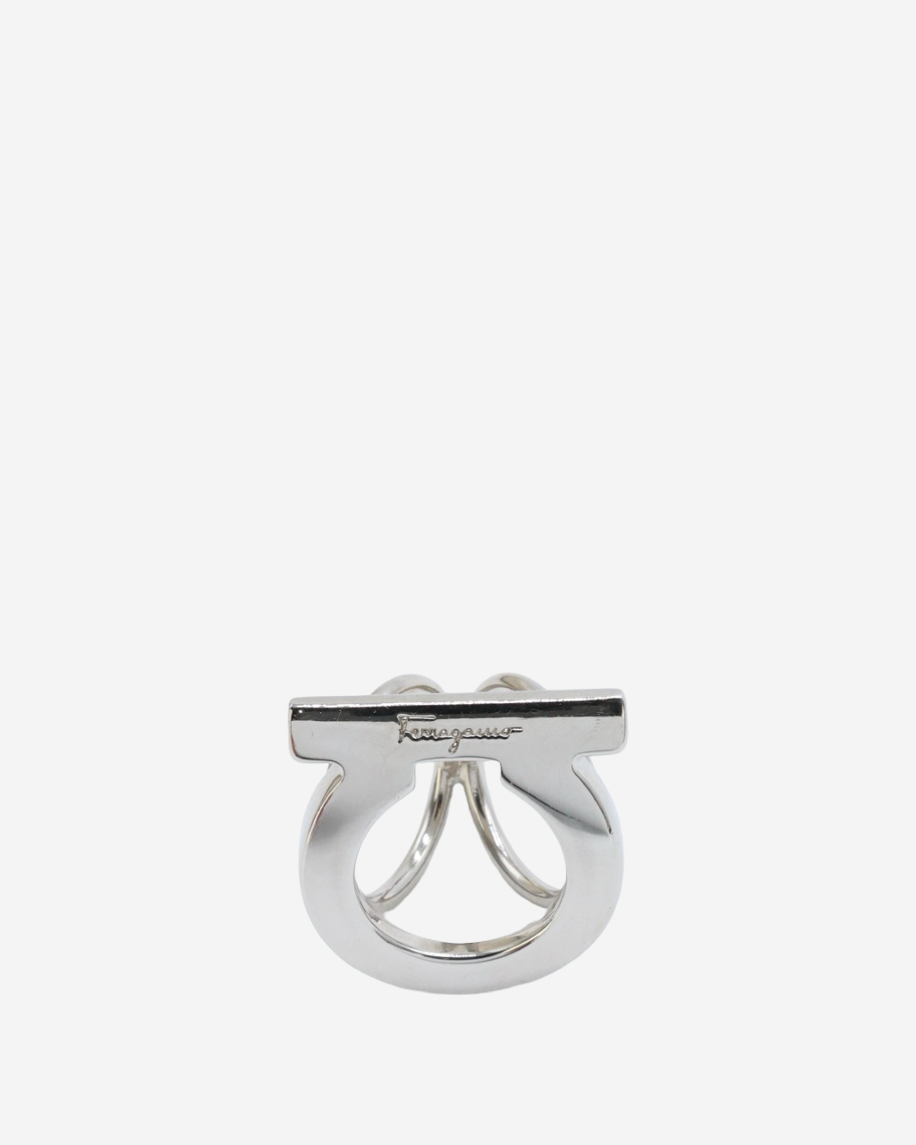 Anillo Ferragamo Gancini de Mascada
