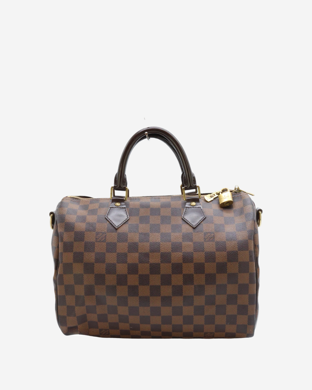 Bolso Louis Vuitton Speedy 30 Bandouliere Damier Ebene 2012