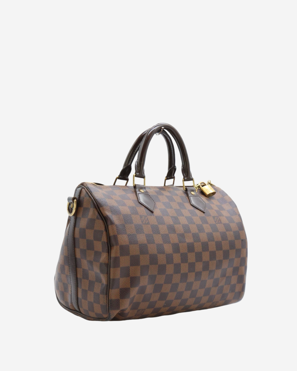 Bolso Louis Vuitton Speedy 30 Bandouliere Damier Ebene 2012