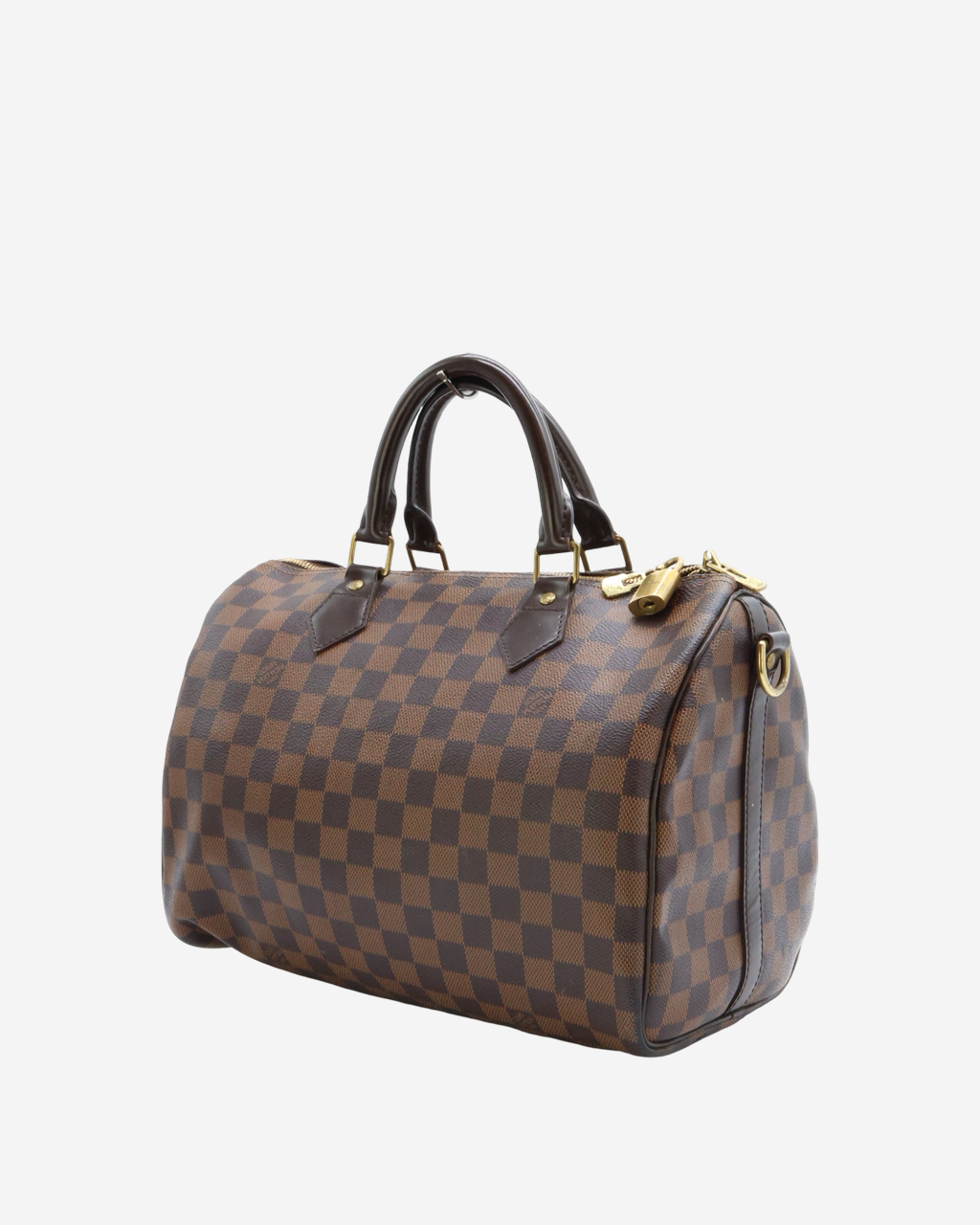 Bolso Louis Vuitton Speedy 30 Bandouliere Damier Ebene 2012