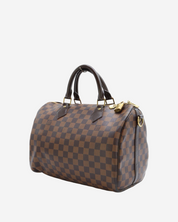 Bolso Louis Vuitton Speedy 30 Bandouliere Damier Ebene 2012
