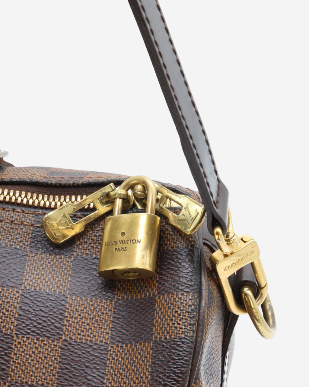 Bolso Louis Vuitton Speedy 30 Bandouliere Damier Ebene 2012