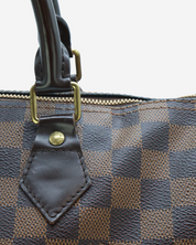 Bolso Louis Vuitton Speedy 30 Bandouliere Damier Ebene 2012