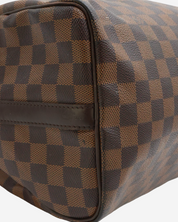 Bolso Louis Vuitton Speedy 30 Bandouliere Damier Ebene 2012