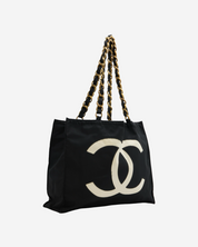 Bolso Chanel Vintage Tote Nylon CC 1991 - 1994