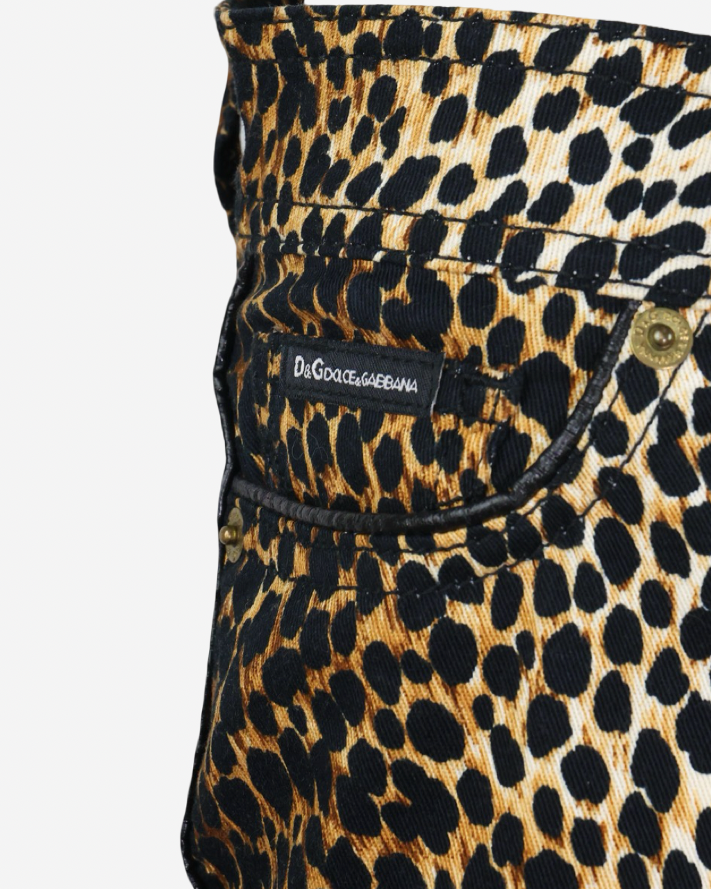 Falda Dolce & Gabbana Animal Print S