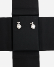 Aretes Chanel Corazón 2023