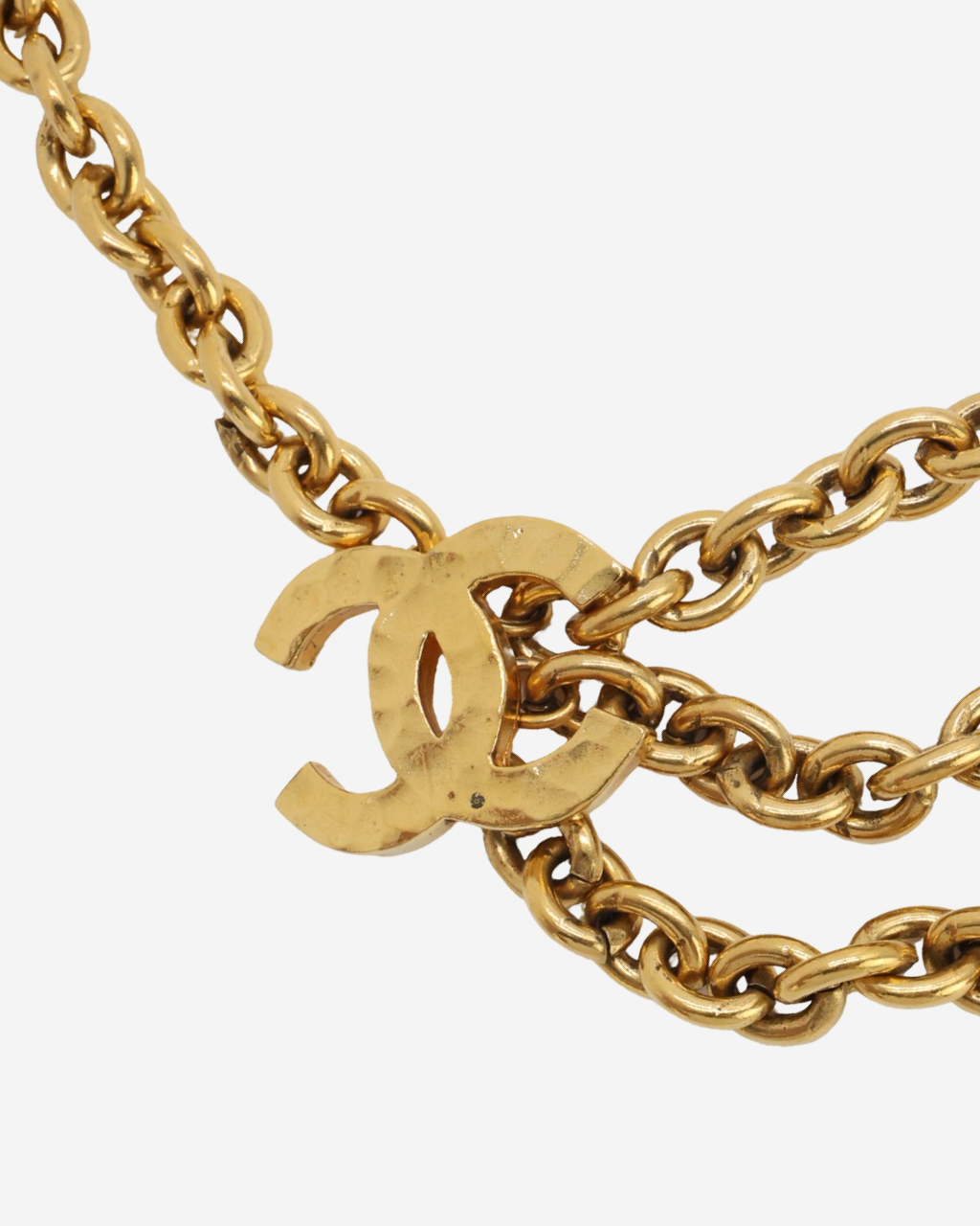 Chanel Vintage Double CC Belt