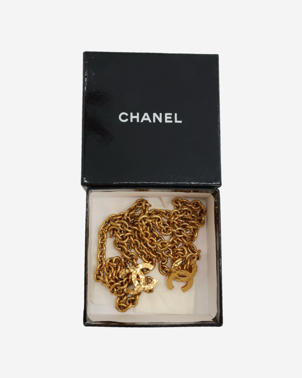 Chanel Vintage Double CC Belt