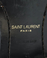 Saint Laurent Wyatt Harness Ankle Boots 41